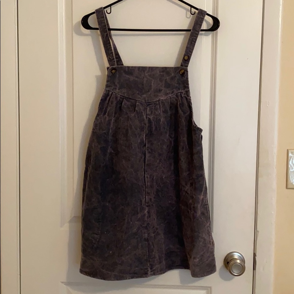 Corduroy Overall Dress
